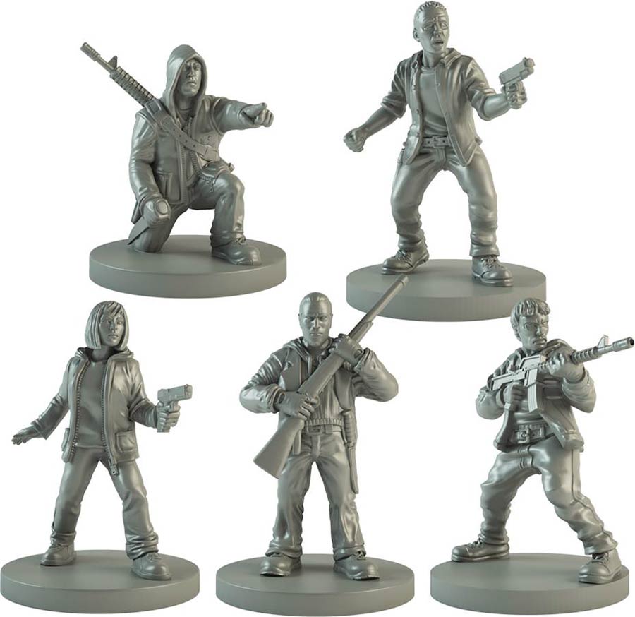 Walking Dead All Out War Miniatures Game Fear The Hunters Expansion Pack