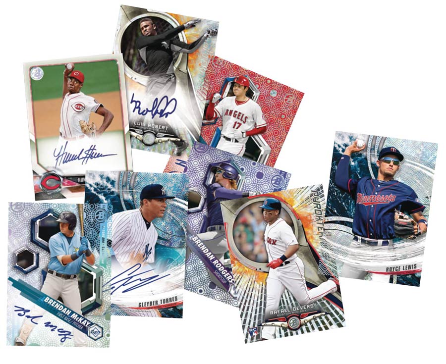 Topps 2018 Bowman High Tek Baseball Trading Cards Box