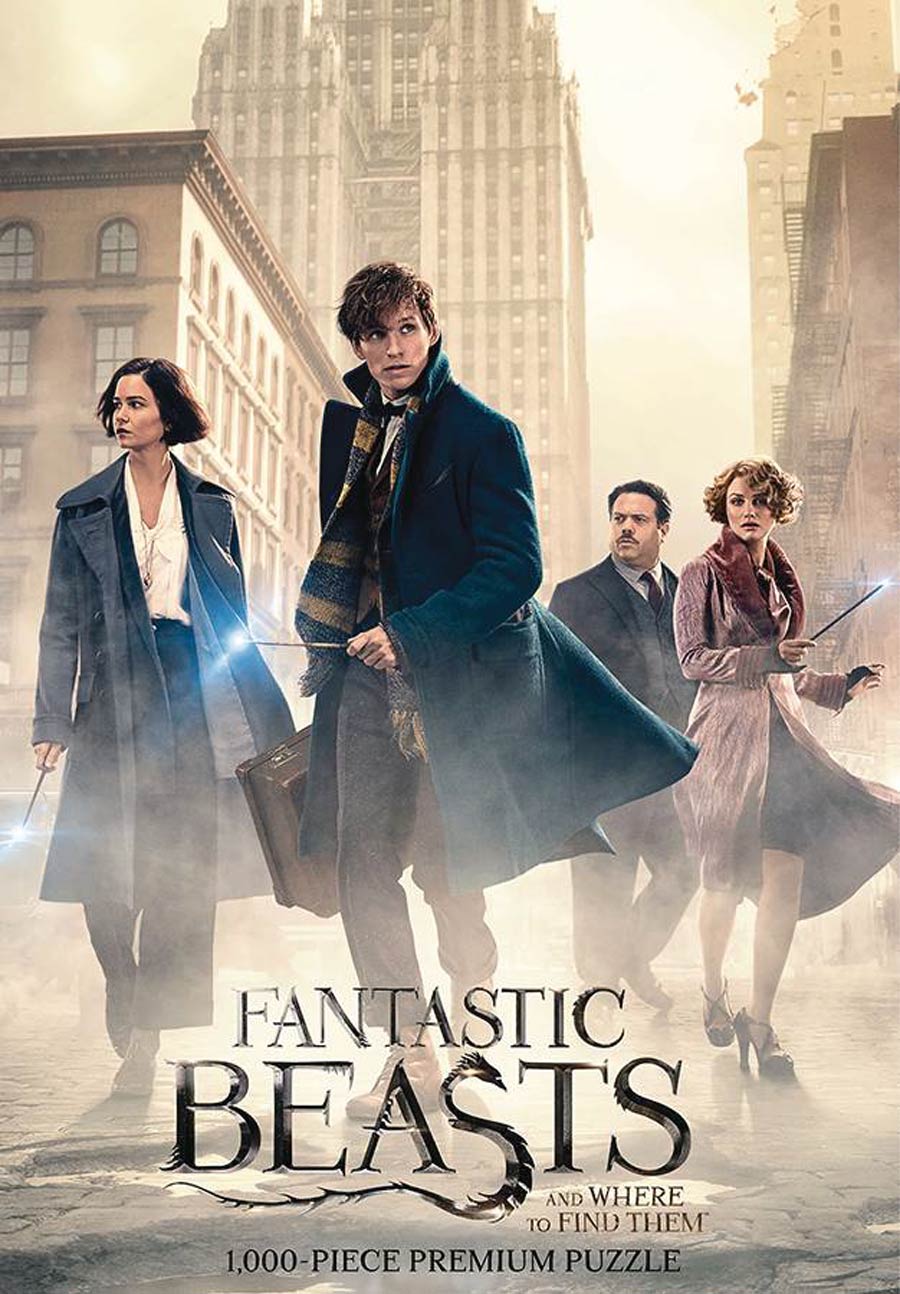 Fantastic Beasts Search 1000-Piece Puzzle