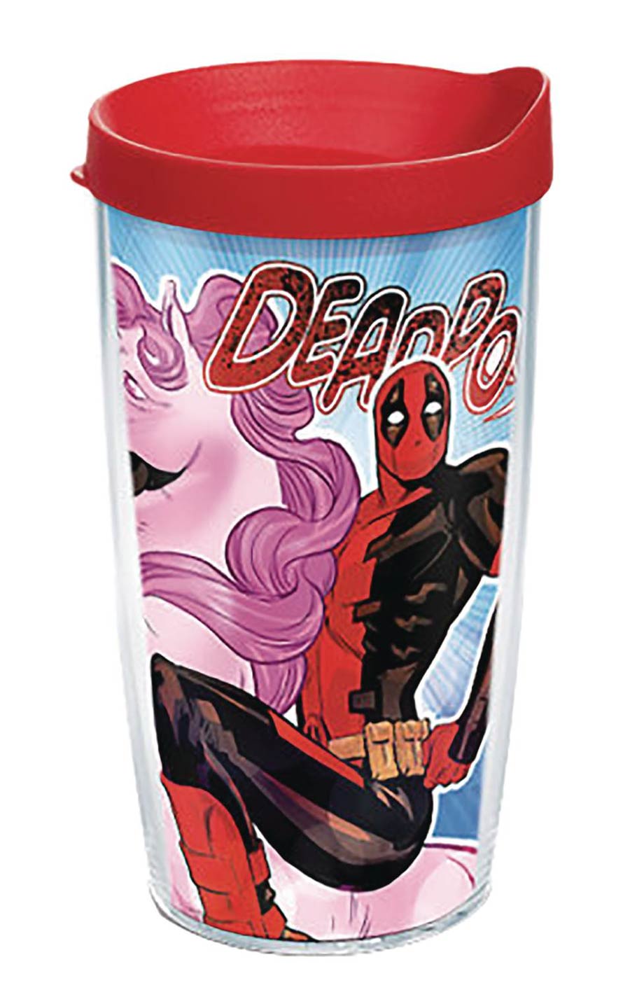 Deadpool Unicorn 16-Ounce Tumbler
