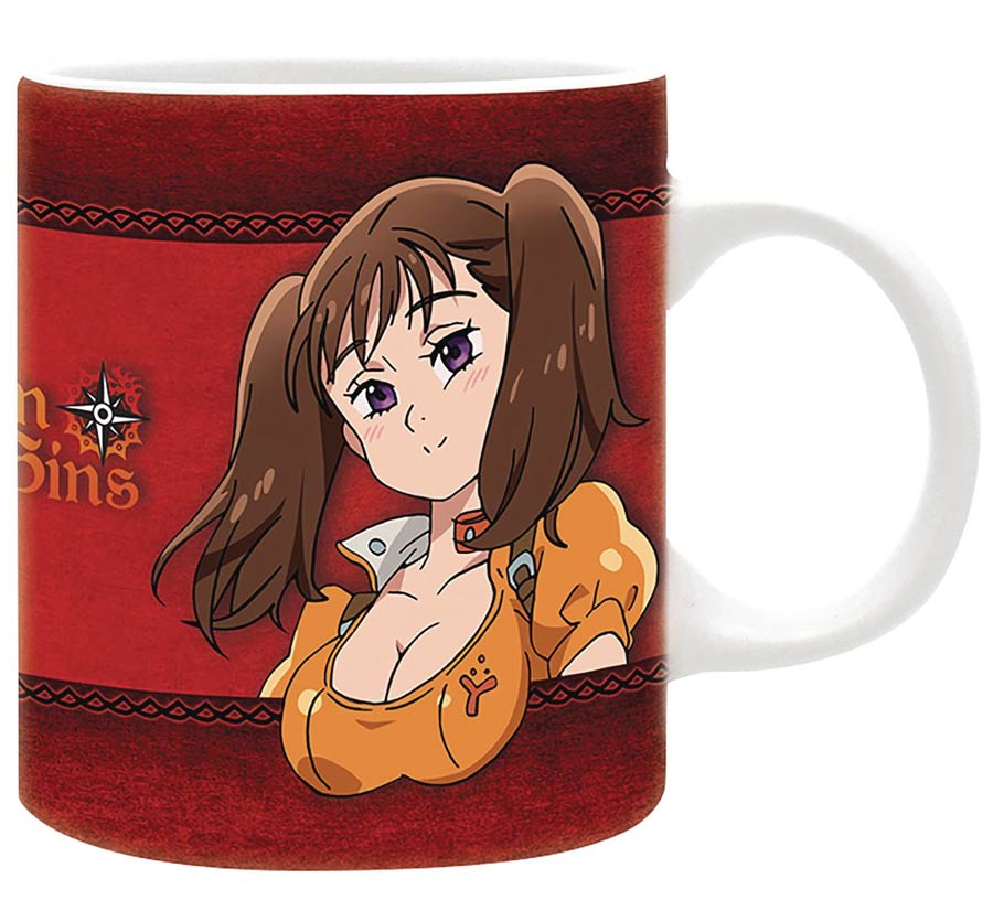 Seven Deadly Sins Ceramic 12-Ounce Mug - Diane