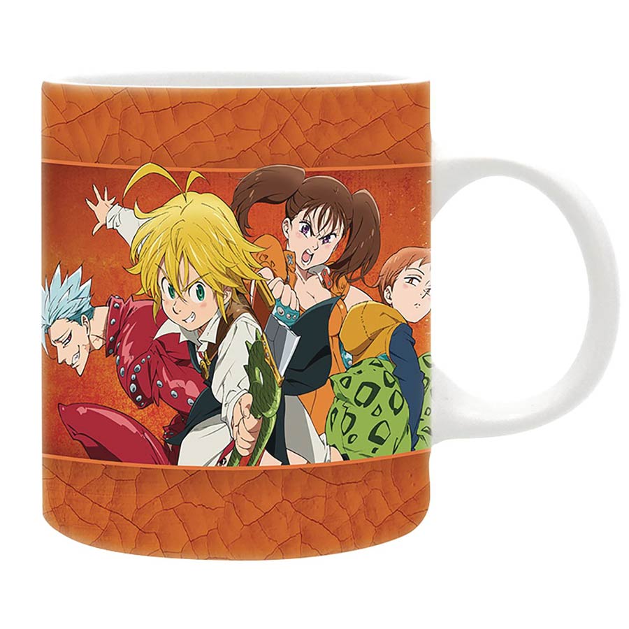 Seven Deadly Sins Ceramic 12-Ounce Mug - Sins
