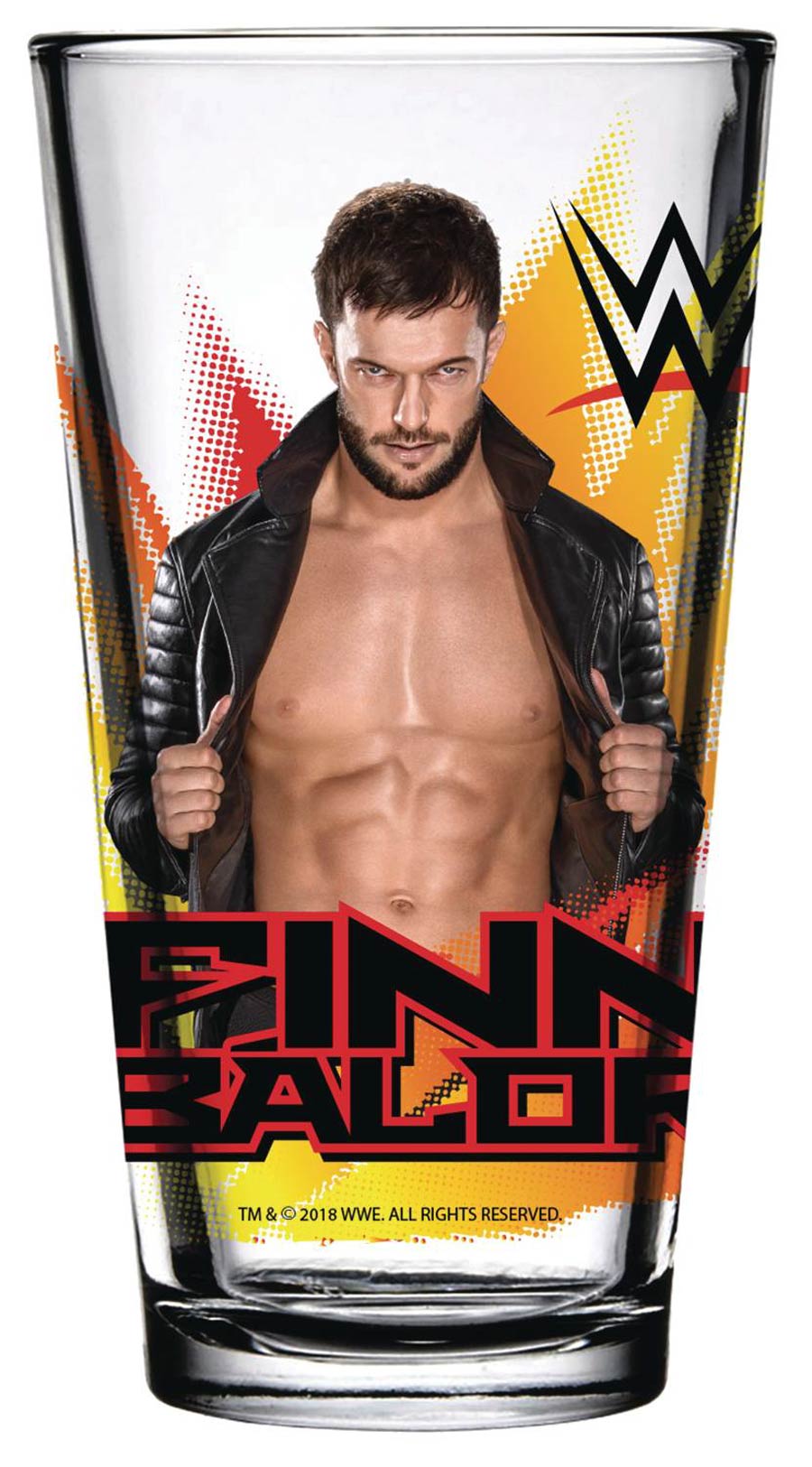 Toon Tumblers WWE Superstars Pint Glass - Finn Baylorr
