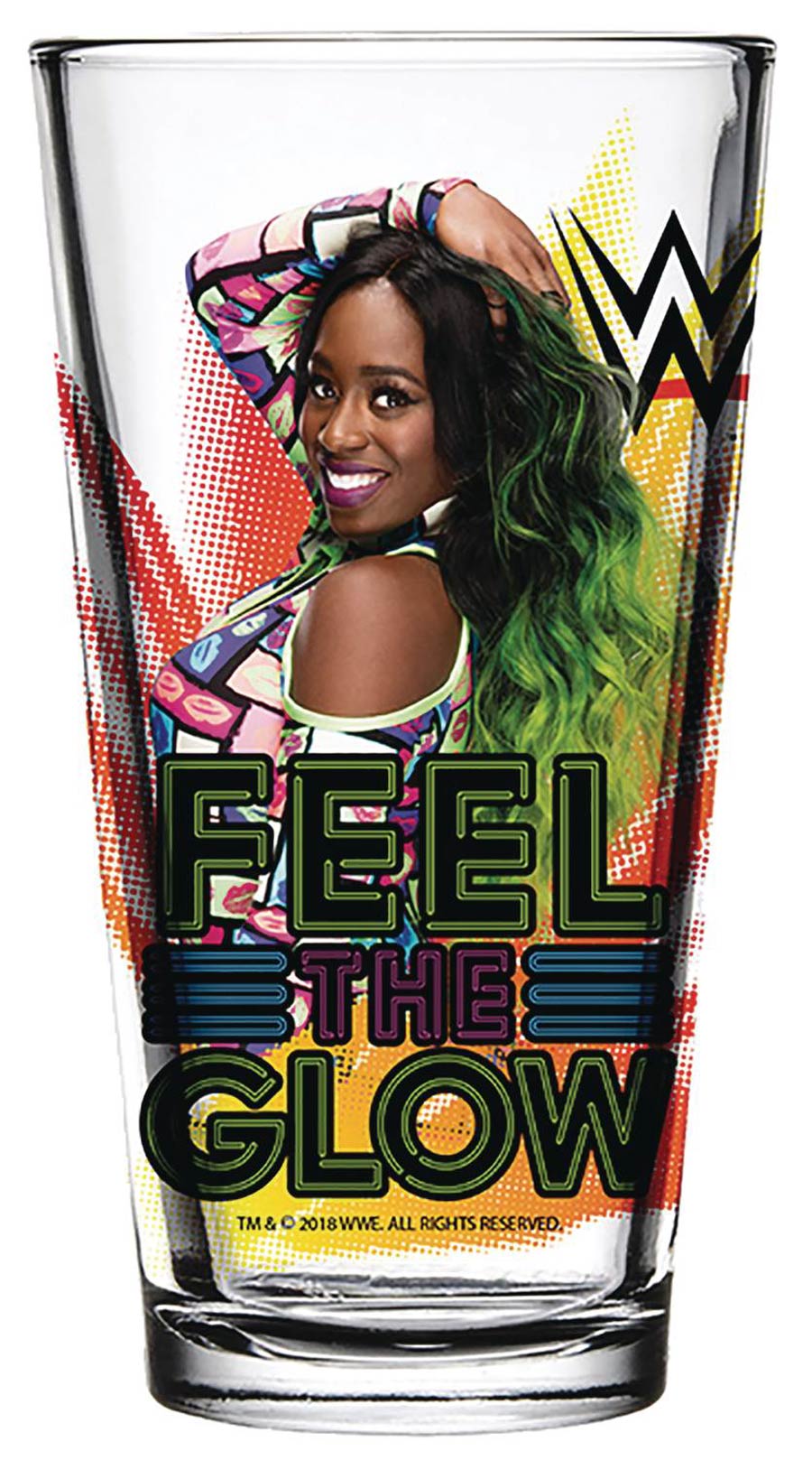 Toon Tumblers WWE Superstars Pint Glass - Naomi