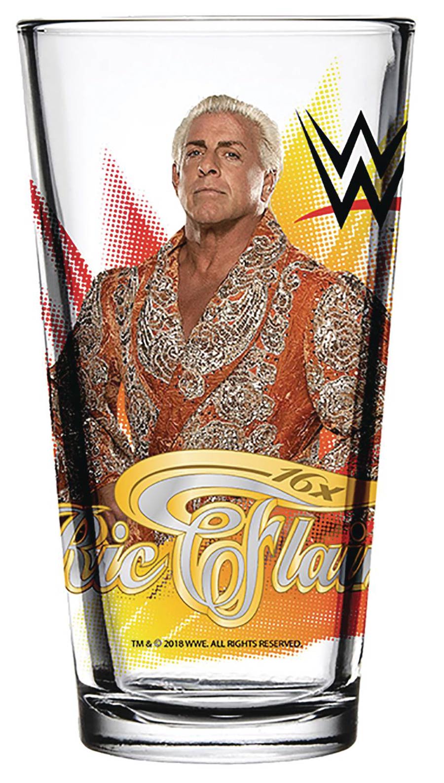 Toon Tumblers WWE Superstars Pint Glass - Ric Flair