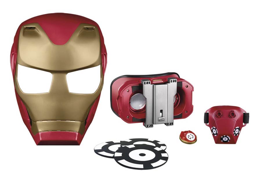 Avengers Infinity War Iron Man Hero Vision AR Mask