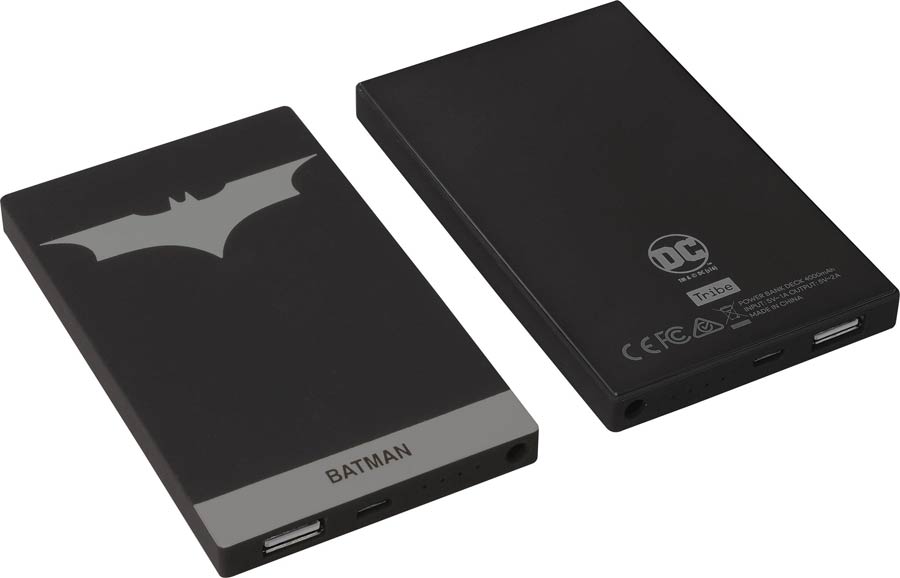 DC Heroes 4000 mAh Portable Power Bank - Batman