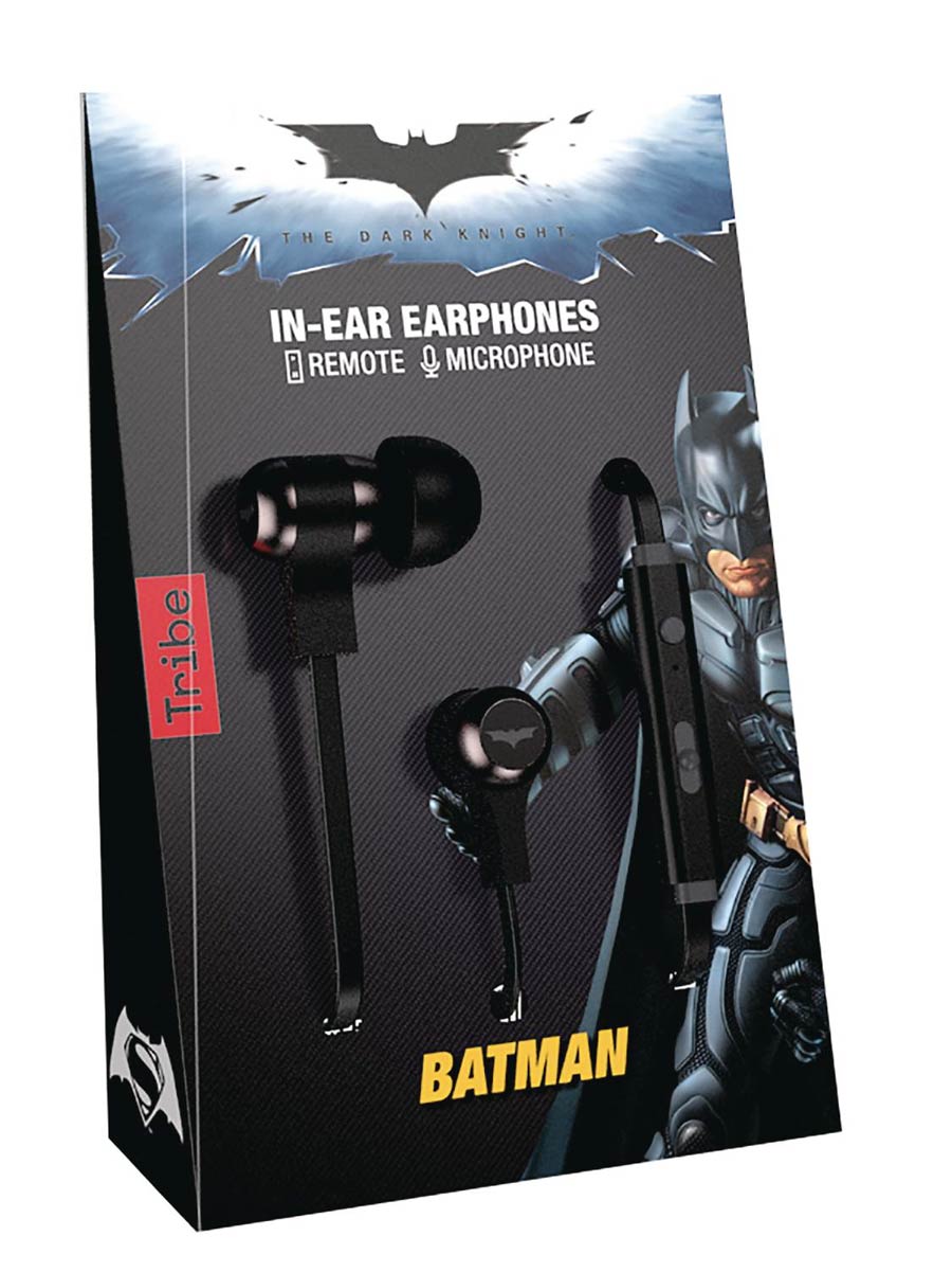 DC Heroes Tribe Swing Earphones - Batman