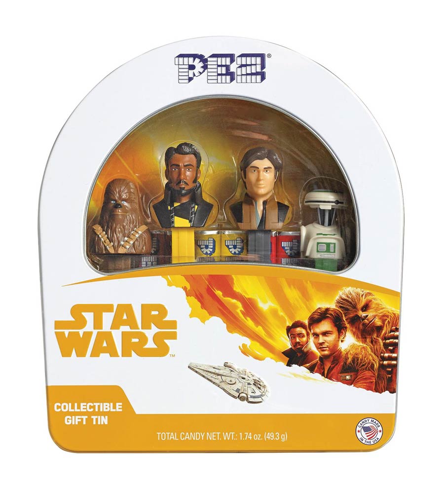 Star Wars Han Solo PEZ Gift Tin Set 6-Piece Display