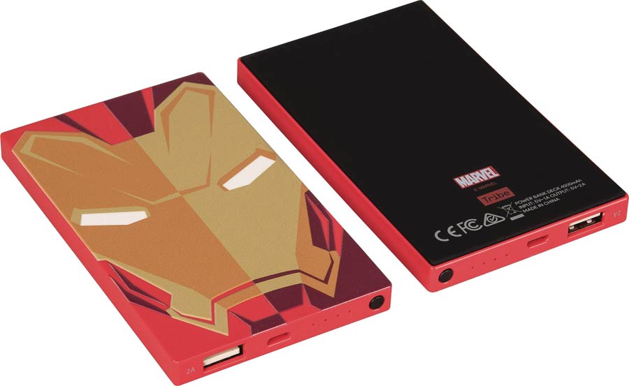 Marvel Heroes 4000 mAh Portable Power Bank - Iron Man