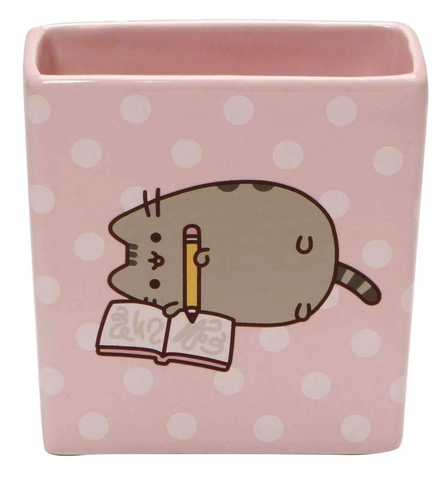 Pusheen Our Name Is Mud Pencil Holder