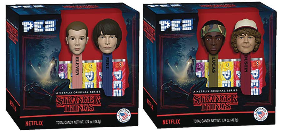 Stranger Things PEZ Twin Pack Gift Set 12-Piece Blister