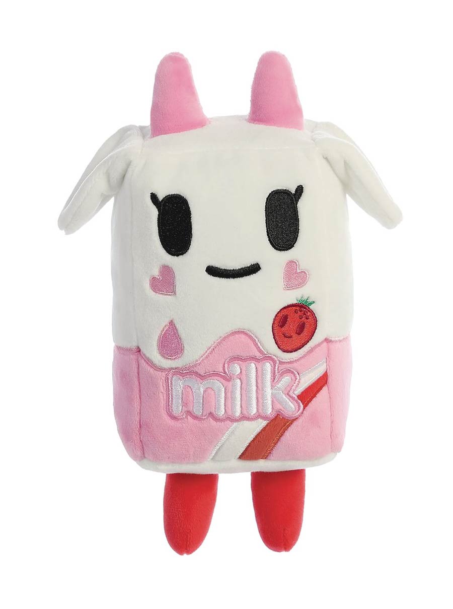 tokidoki Moofia Series 1 Strawberry Milk Container 7.5-Inch Plush