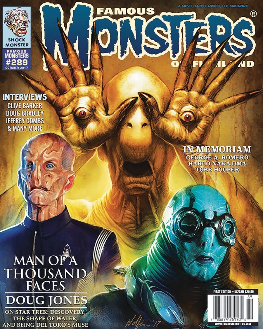 Famous Monsters Of Filmland #289 Doug Jones Variant Cover
