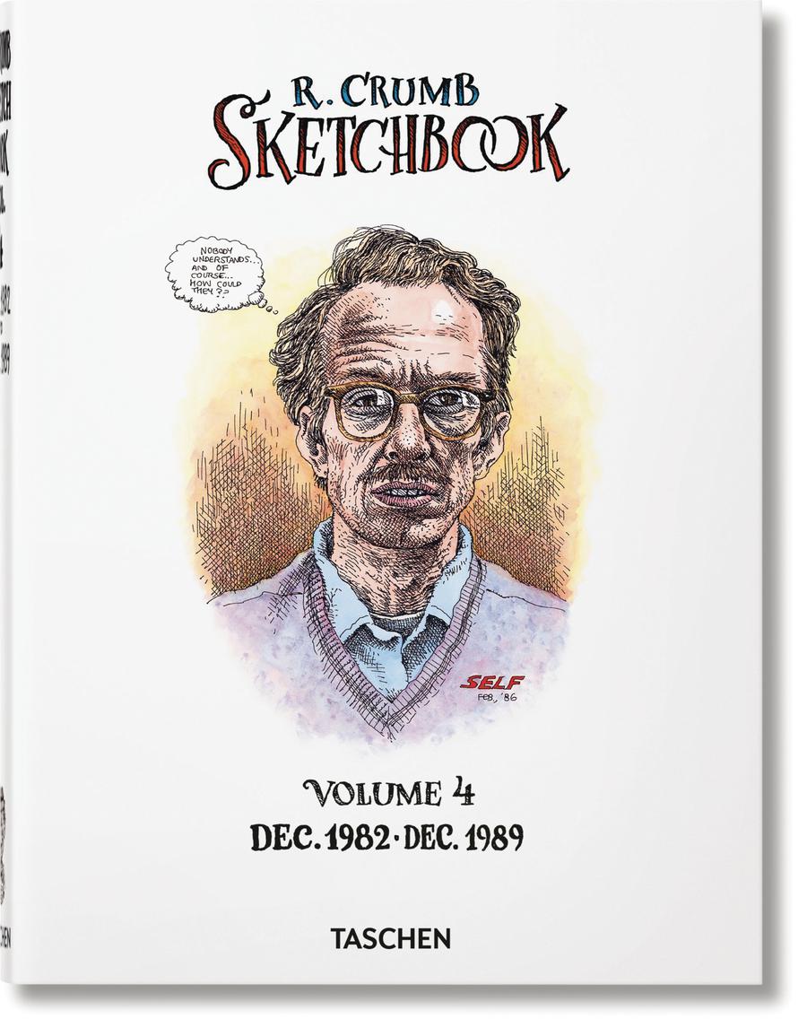Robert Crumb Sketchbook Vol 4 Dec 1982 - Dec 1989 HC