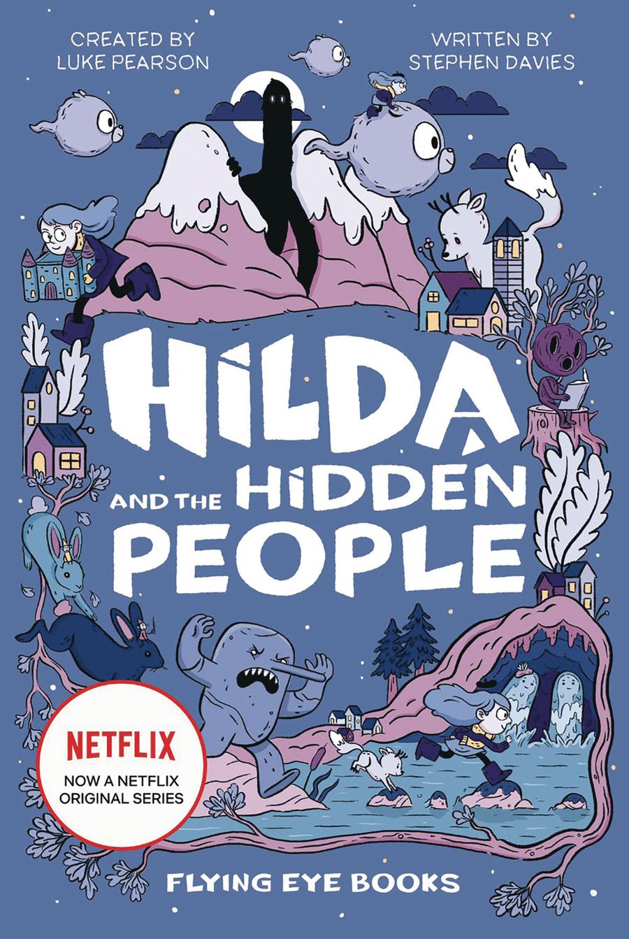 Hilda And The Hidden People Movie Tie-In Novel TP