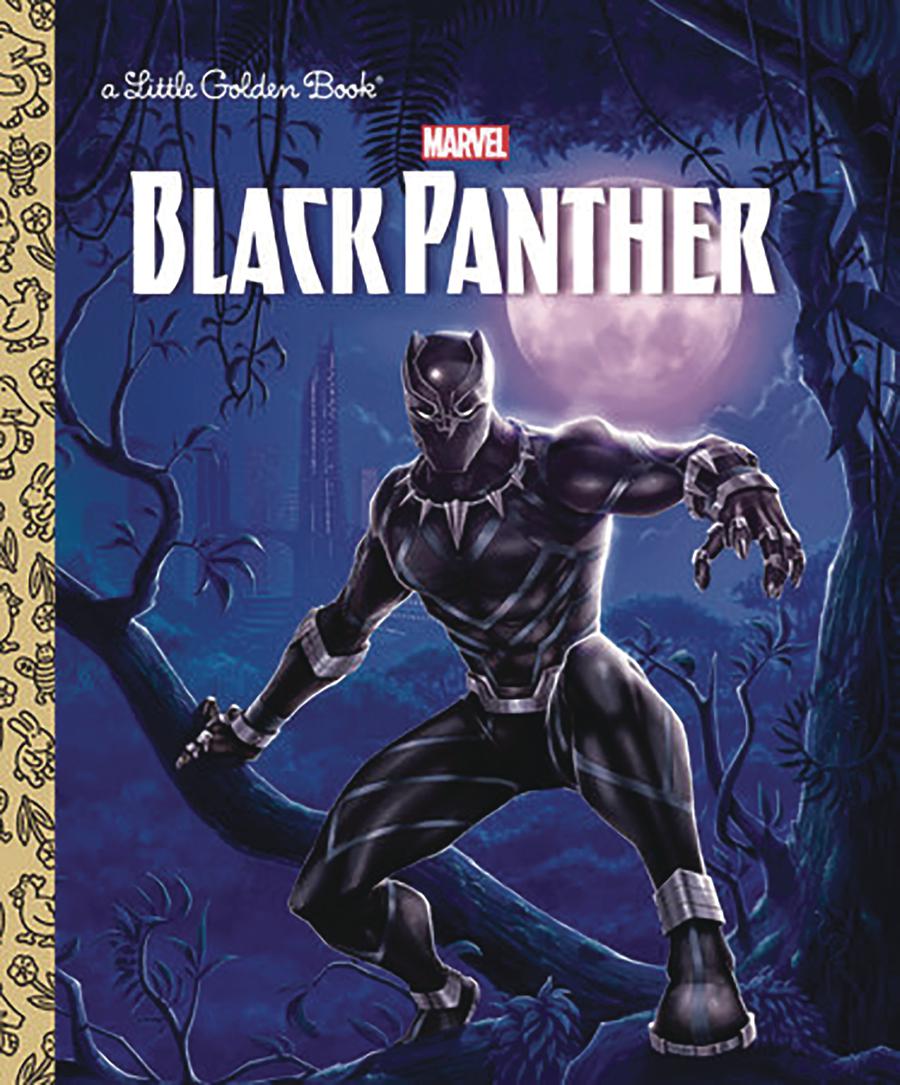 Black Panther Warriors Of Wakanda Little Golden Book HC