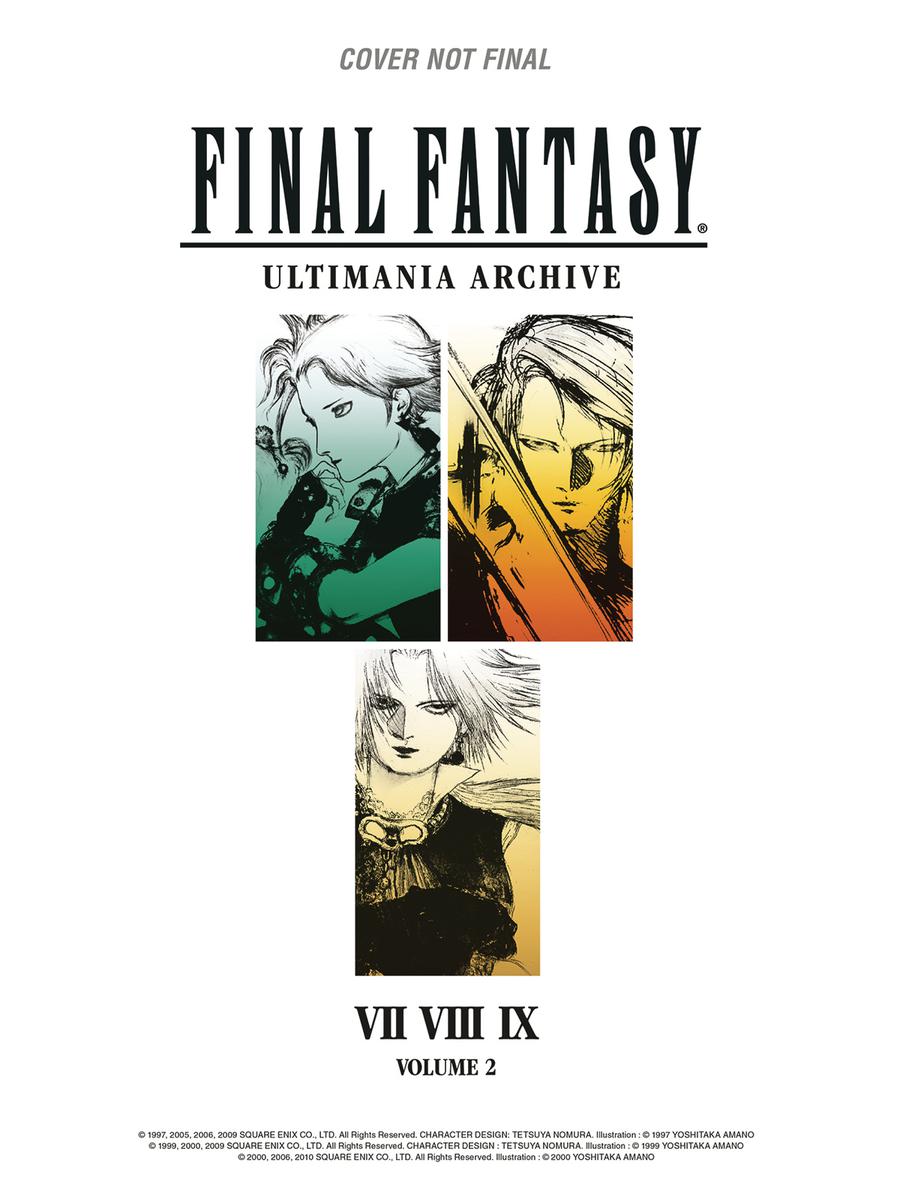 Final Fantasy Ultimania Archive Vol 2 HC