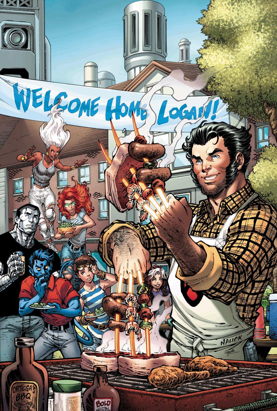 Return Of Wolverine #1 Cover J Variant Todd Nauck Party Cover