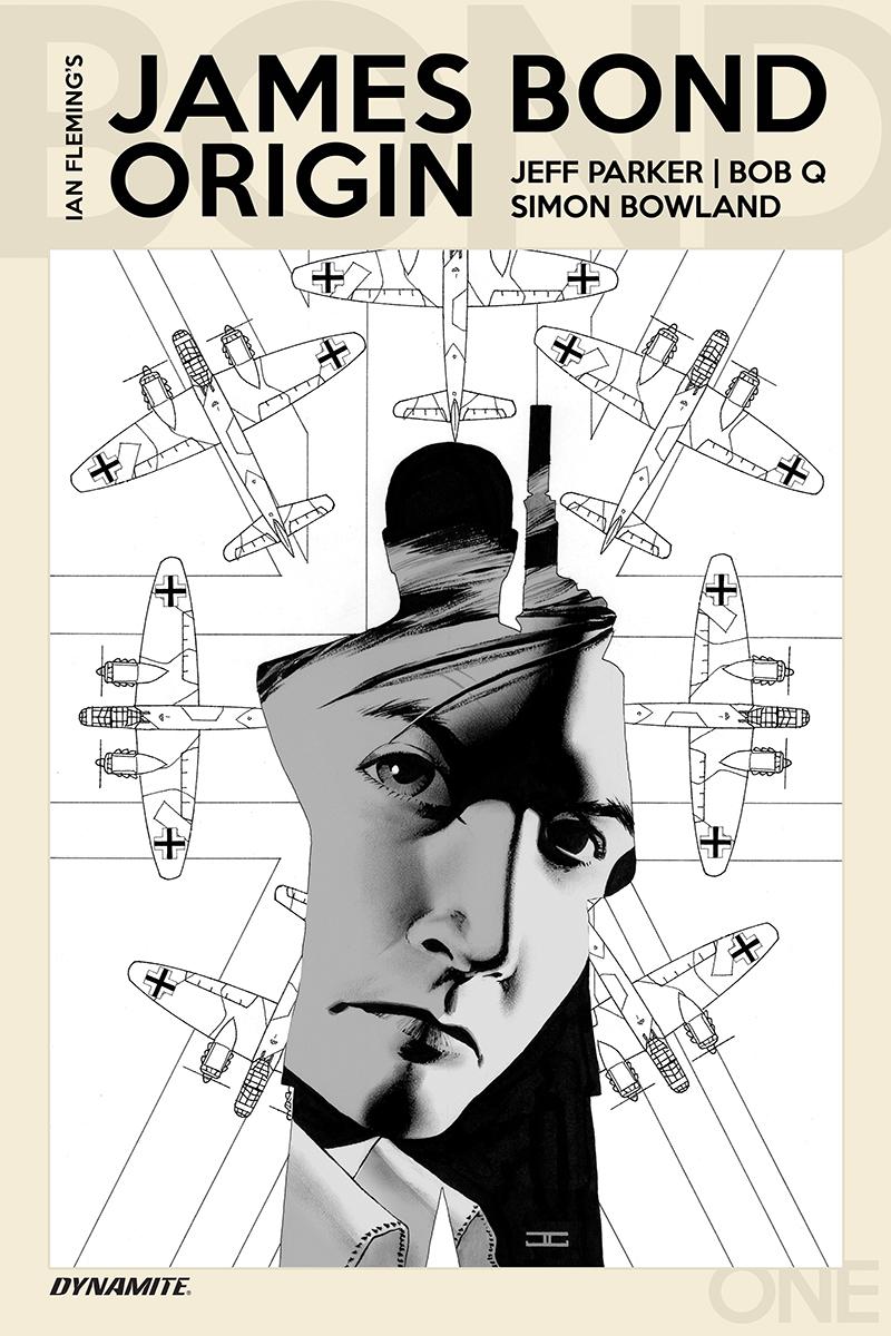 James Bond Origin #1 Cover G Incentive John Cassaday Black & White Cover