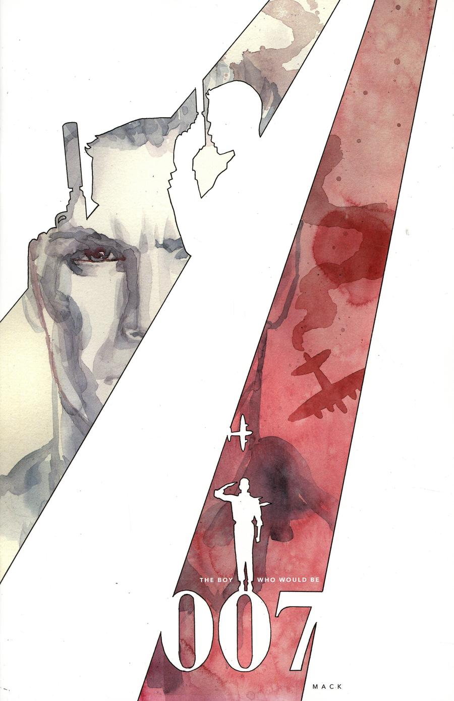 James Bond Origin #1 Cover H Incentive David Mack Virgin Cover