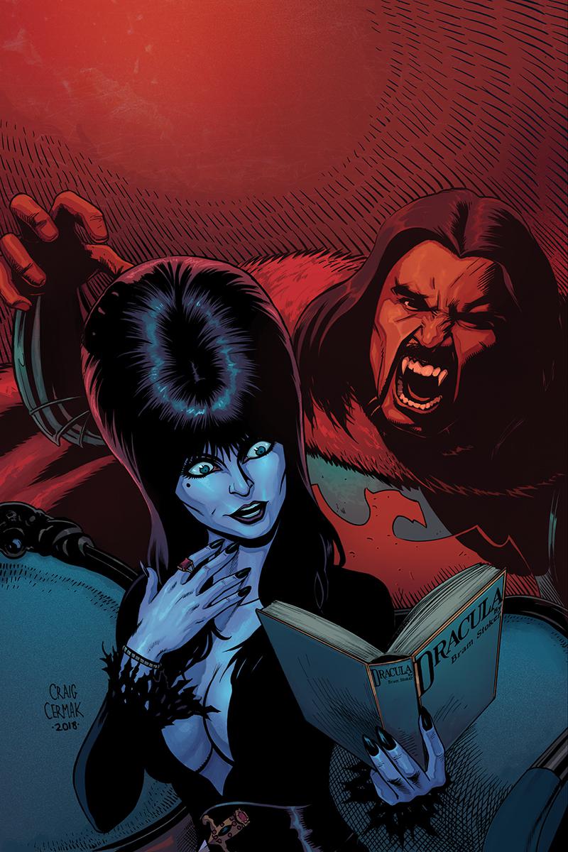 Elvira Mistress Of The Dark Vol 2 #3 Cover E Incentive Craig Cermak Virgin Cover