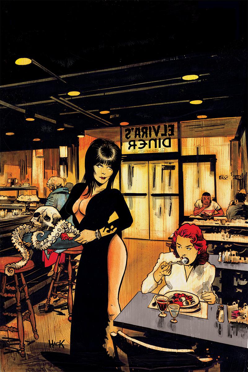Elvira Mistress Of The Dark Vol 2 #3 Cover F Incentive Robert Hack Virgin Cover