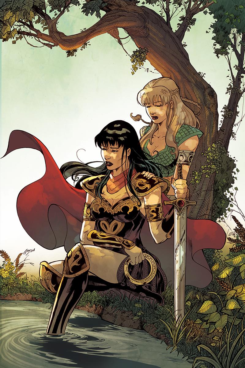 Xena Vol 2 #8 Cover D Incentive Vicente Cifuentes A Virgin Cover