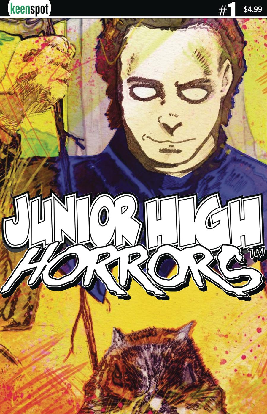 Junior High Horrors #1 Cover D Variant Rob Potchak Mikey Cover