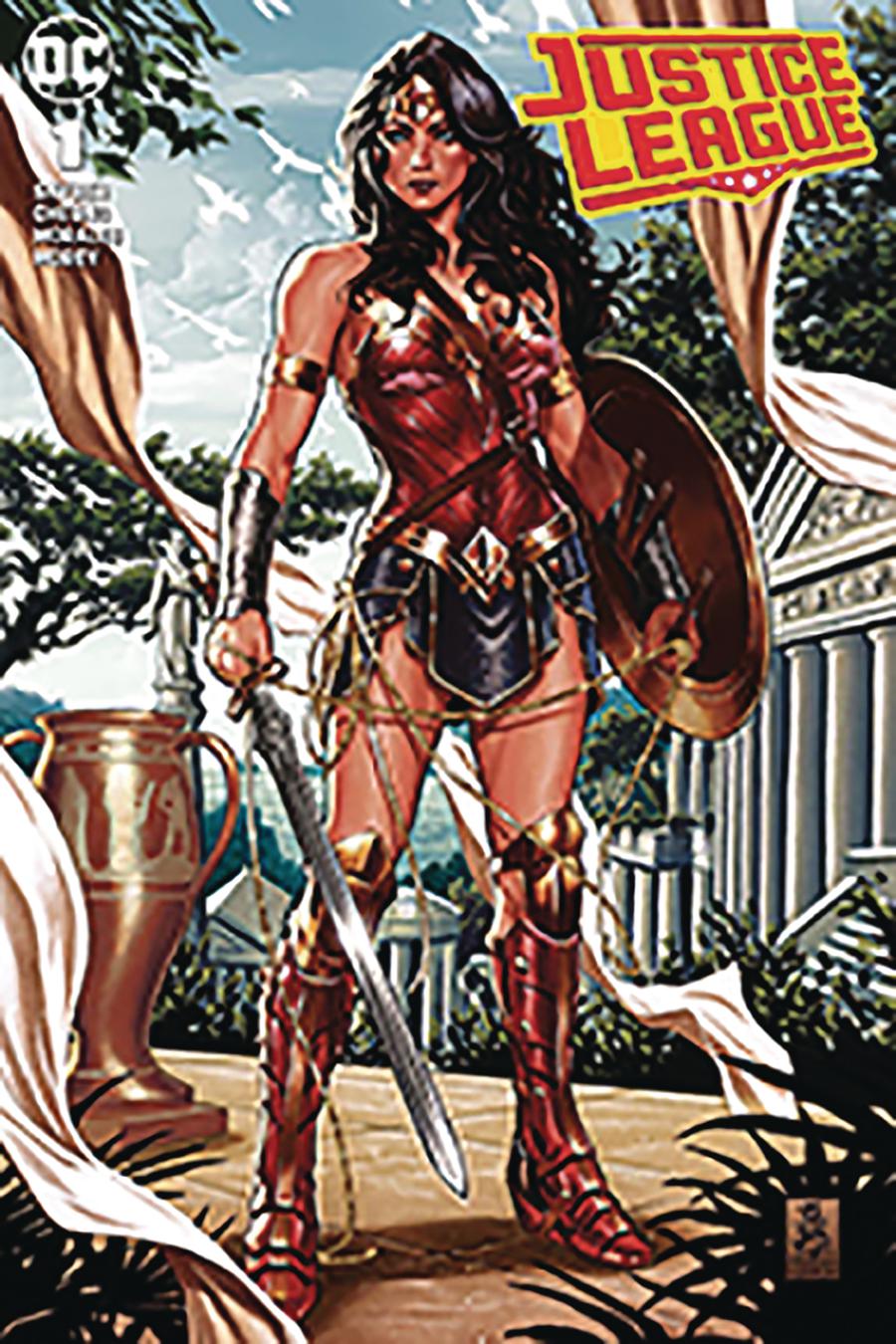 Justice League Vol 4 #1 Cover T DF Comic Sketch Art Exclusive Mark Brooks Variant Cover