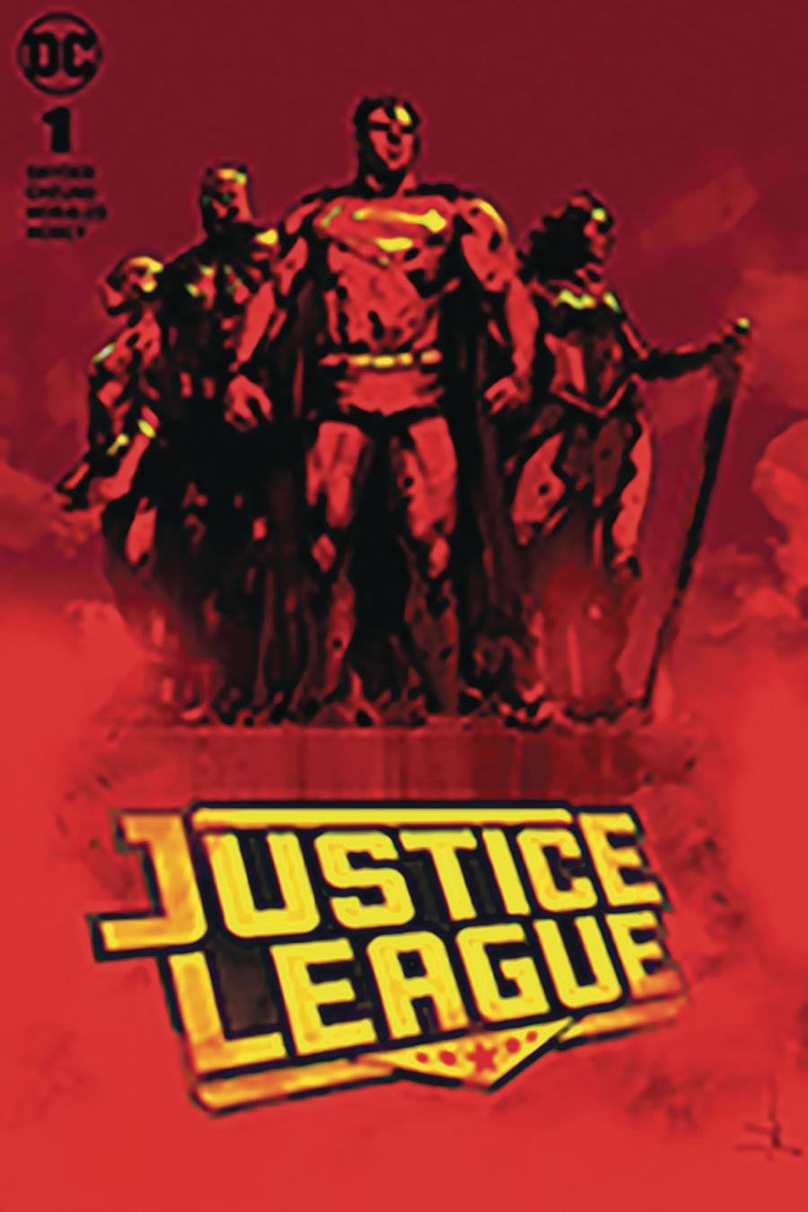 Justice League Vol 4 #1 Cover X DF Jetpack Comics Forbidden Planet Exclusive Jock Color Variant Cover