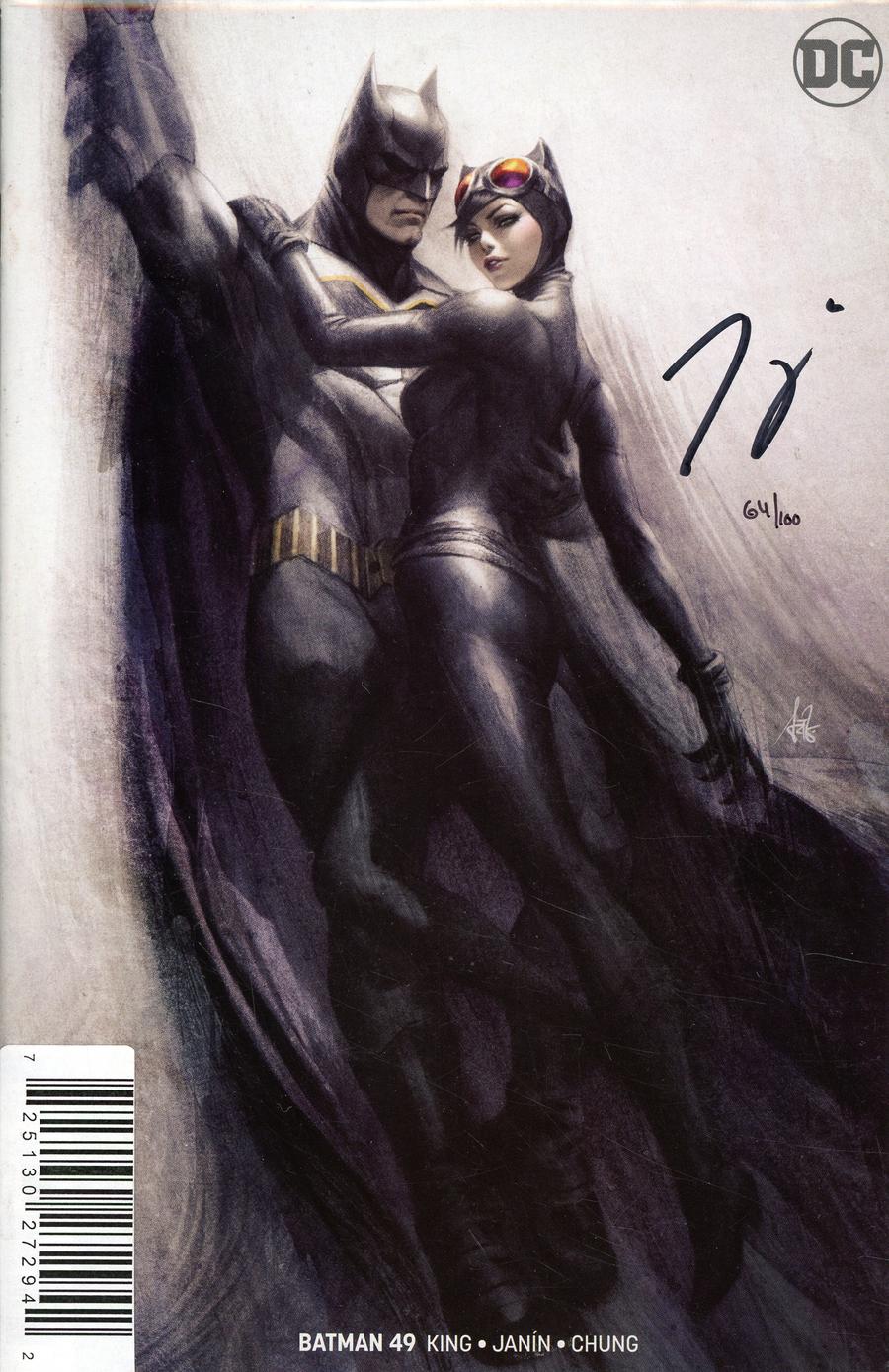 Batman Vol 3 #49 Cover C DF Signed By Tom King