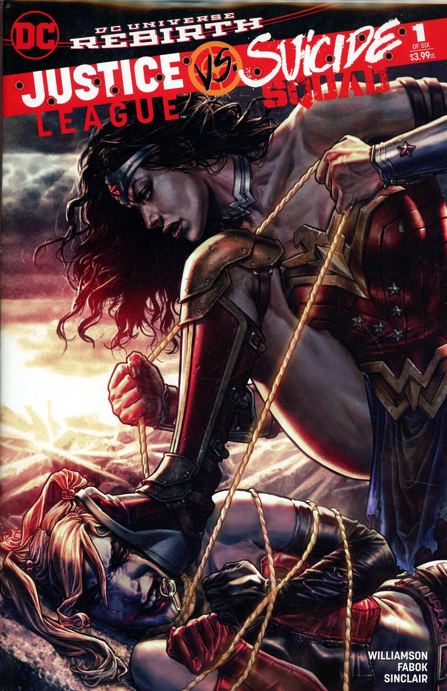 Justice League vs Suicide Squad #1 Cover O DF Jetpack Comics Forbidden Planet Exclusive Lee Bermejo Amazonian Granite Variant Cover