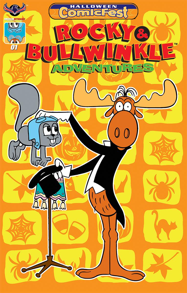 HCF 2018 Rocky & Bullwinkle Adventures Mini Comic Polypack (25-Copy Bundle)