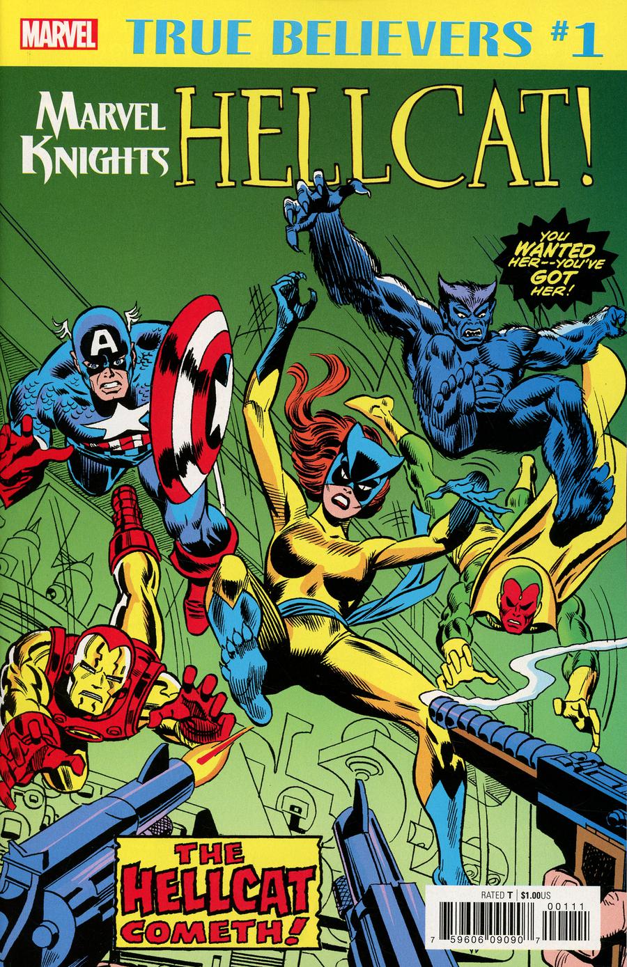 True Believers Marvel Knights 20th Anniversary Hellcat First Appearance #1