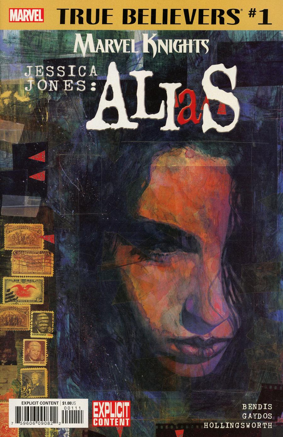 True Believers Marvel Knights 20th Anniversary Jessica Jones Alias By Brian Michael Bendis & Michael Gaydos #1
