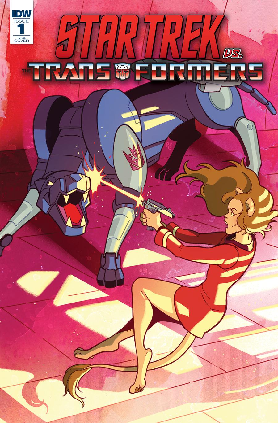 Star Trek vs Transformers #1 Cover C Incentive Paulina Ganucheau Variant Cover