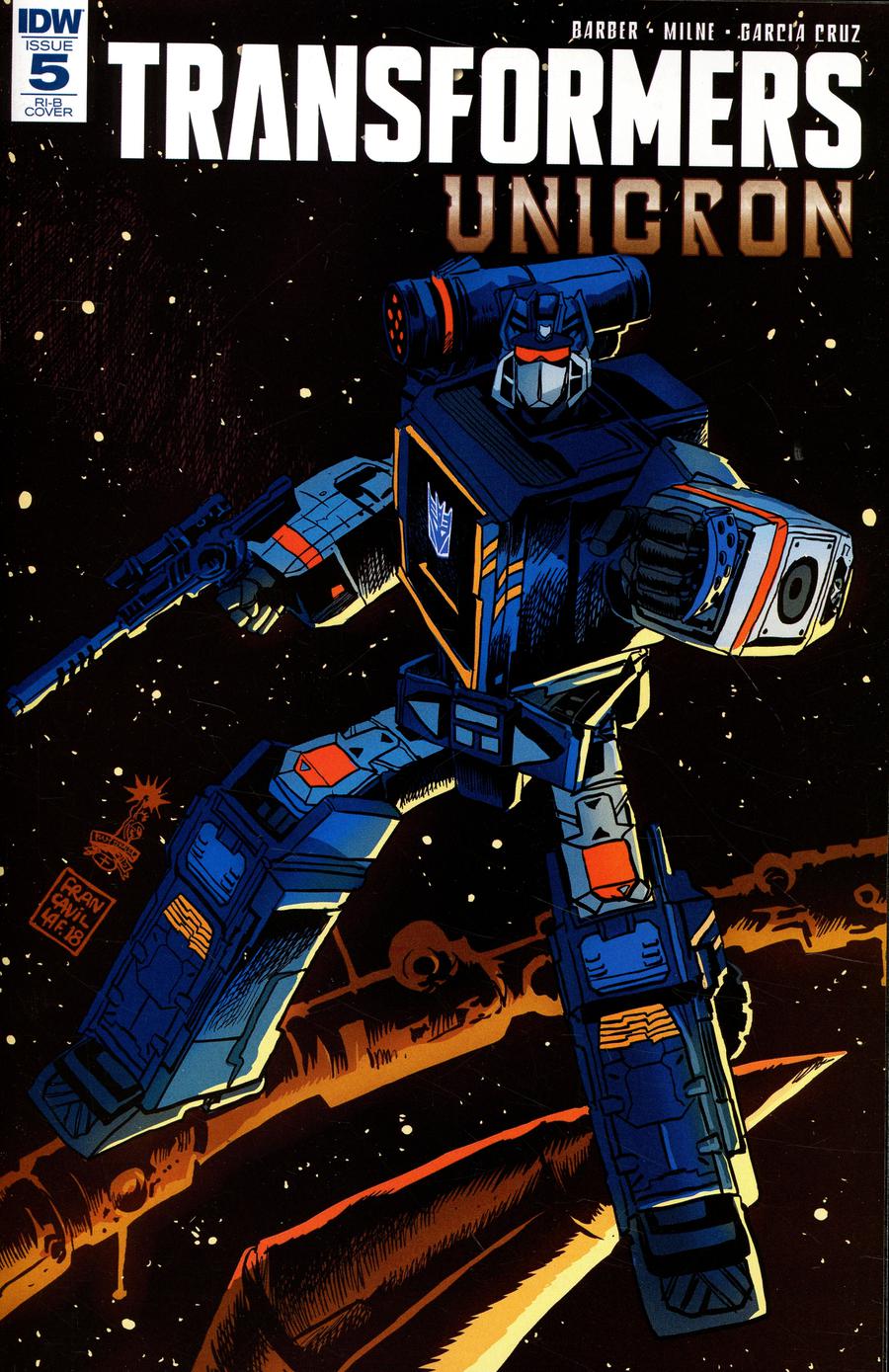 Transformers Unicron #5 Cover D Incentive Francesco Francavilla Variant Cover