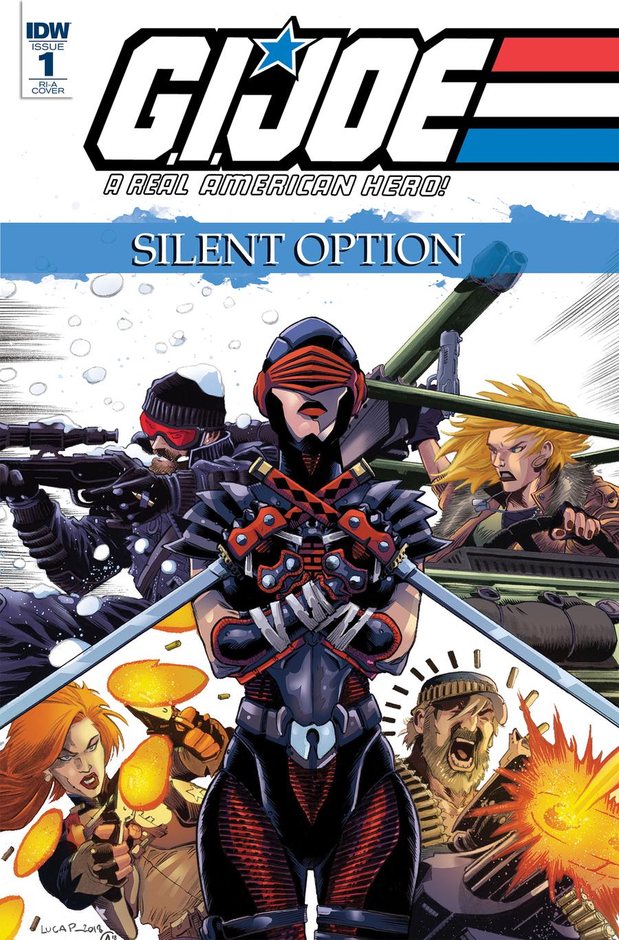 GI Joe A Real American Hero Silent Option #1 Cover C Incentive Luca Pizzari Variant Cover