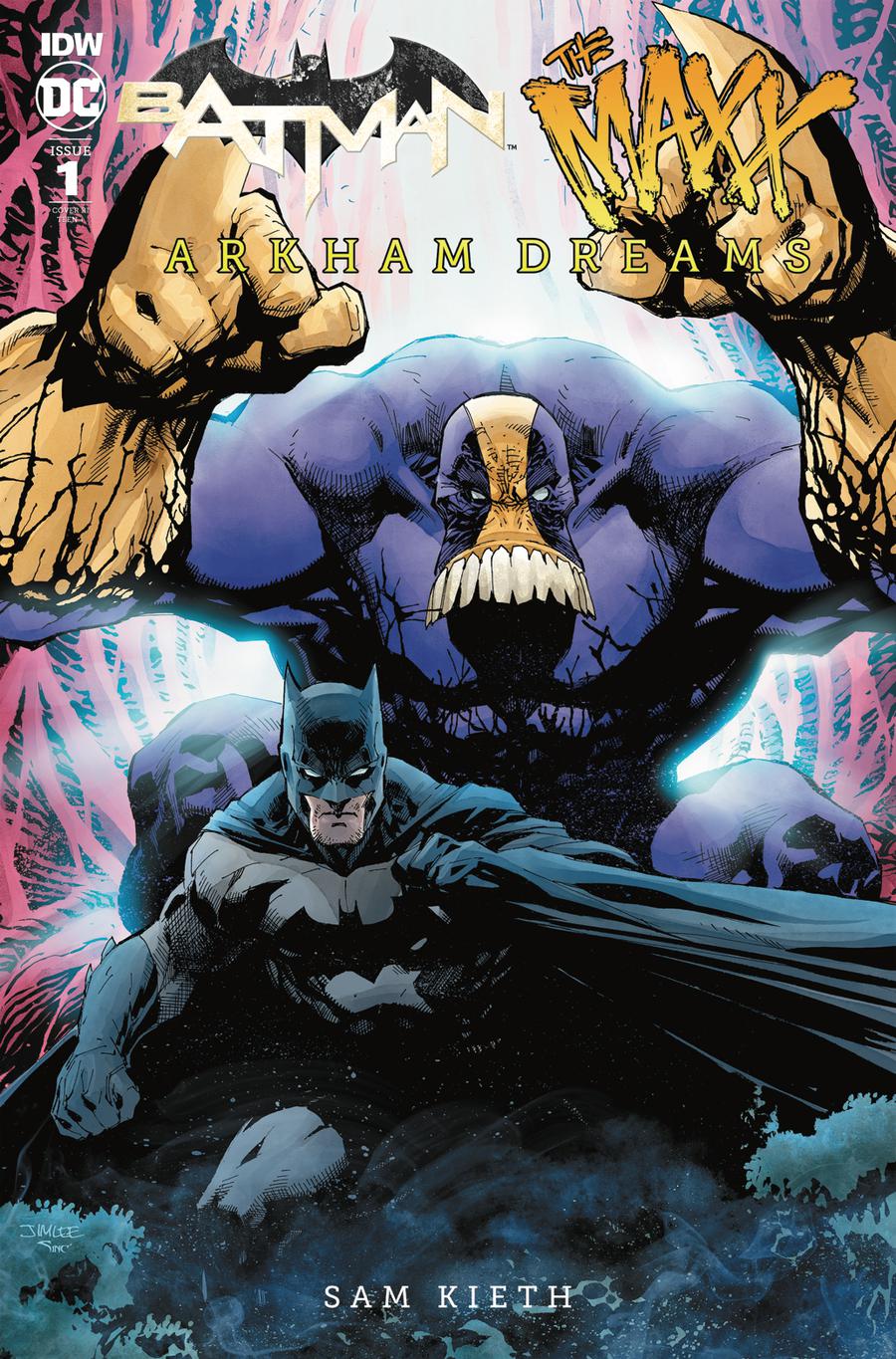 Batman The MAXX Arkham Dreams #1 Cover D Incentive Jim Lee Variant Cover