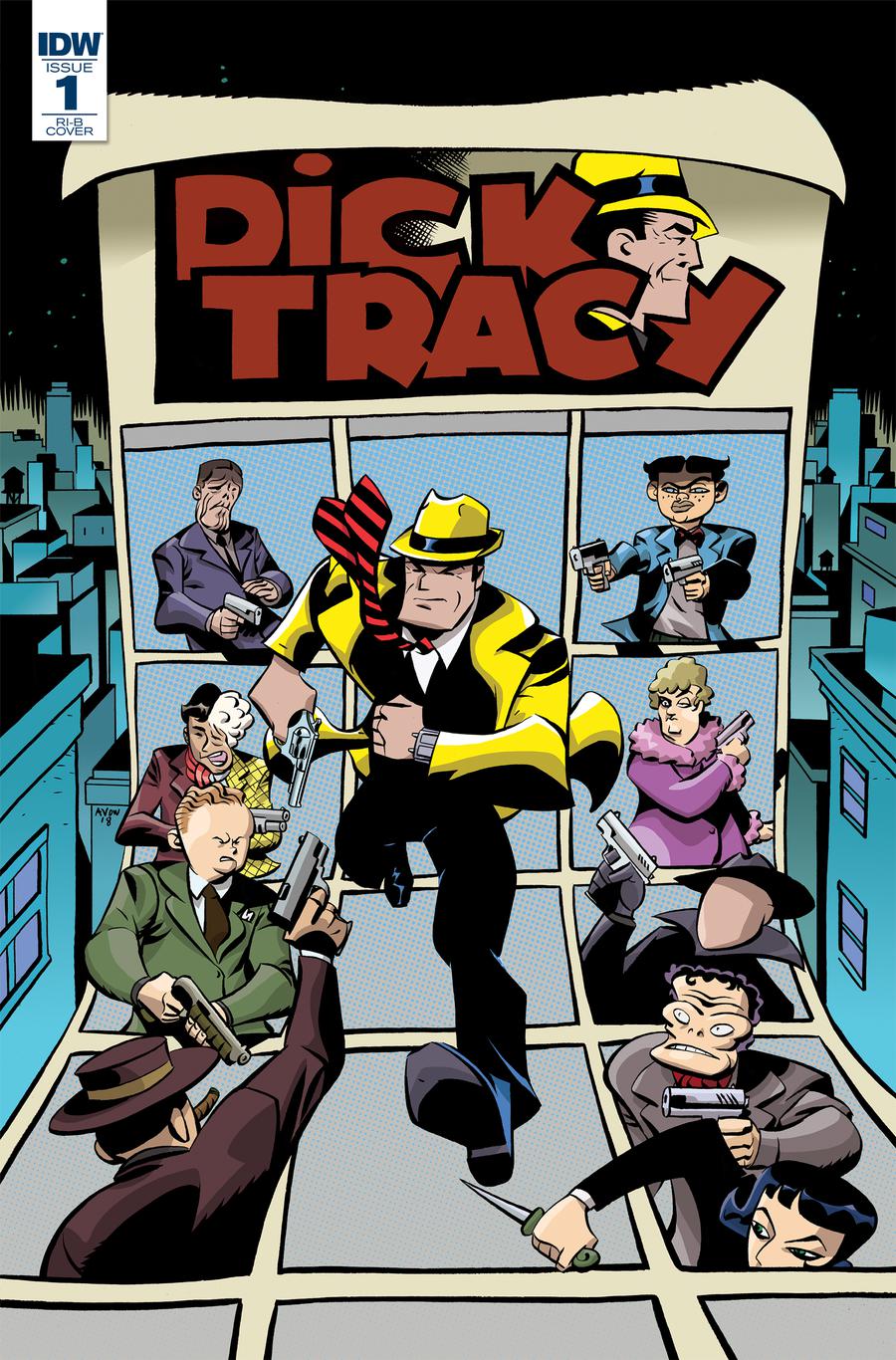 Dick Tracy Dead Or Alive #1 Cover D Incentive Michael Avon Oeming Variant Cover