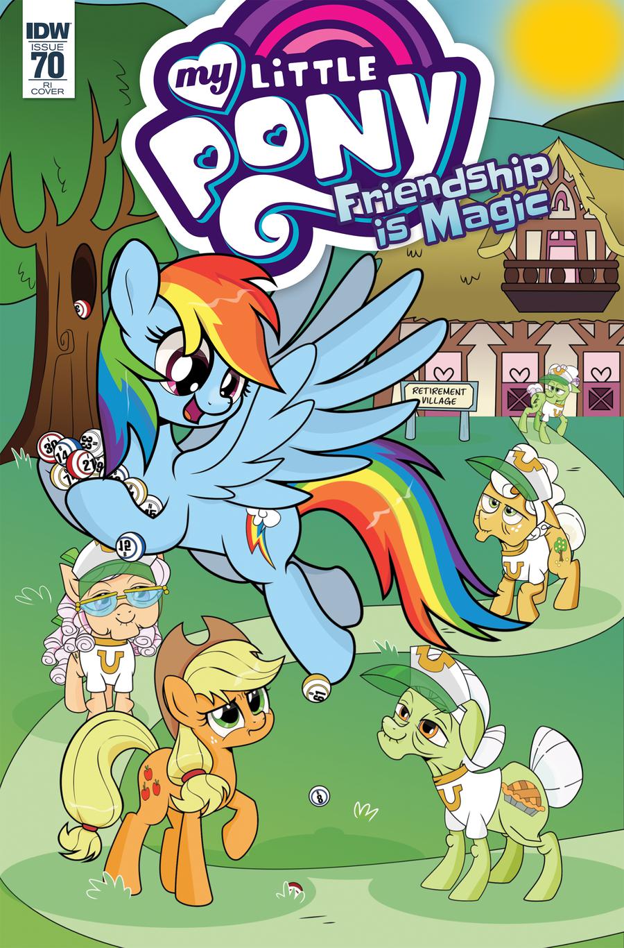 My Little Pony Friendship Is Magic #70 Cover C Incentive Magdalene Calbraith Variant Cover