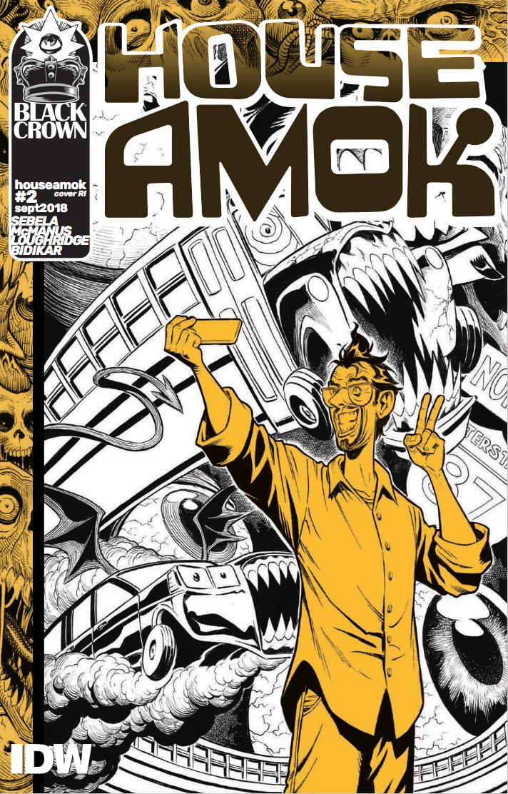 House Amok #2 Cover C Incentive Shawn McManus Variant Cover