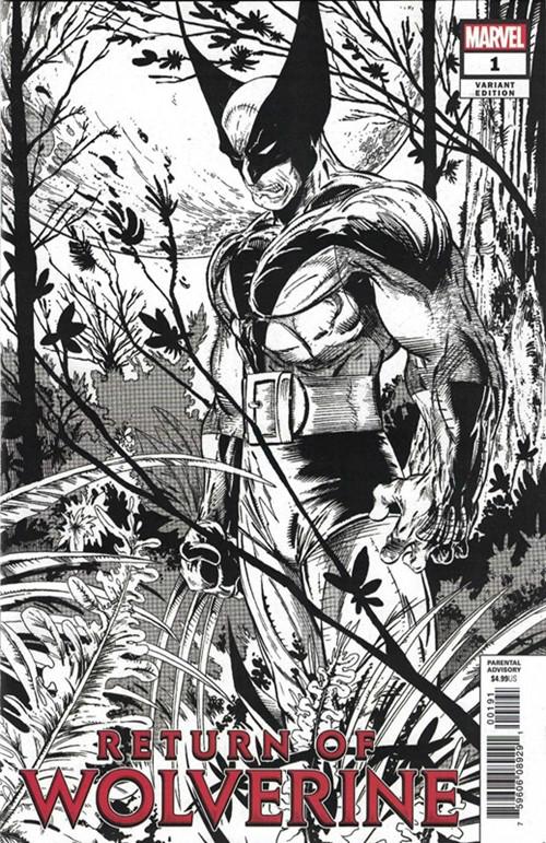 Return Of Wolverine #1 Cover W Incentive Todd McFarlane Remastered Sketch Variant Cover