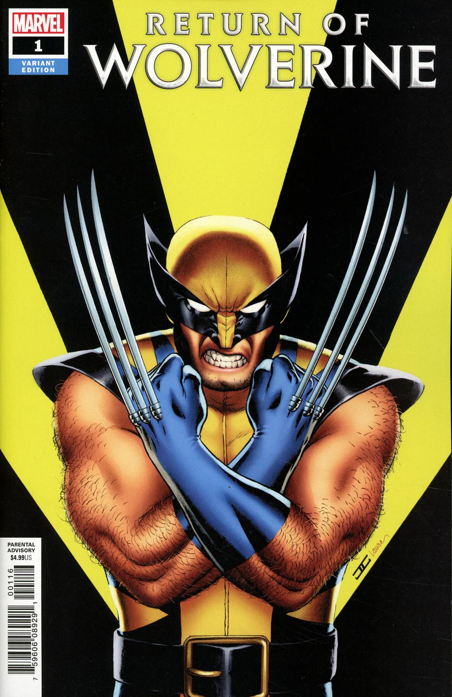 Return Of Wolverine #1 Cover N Incentive John Cassaday Variant Cover