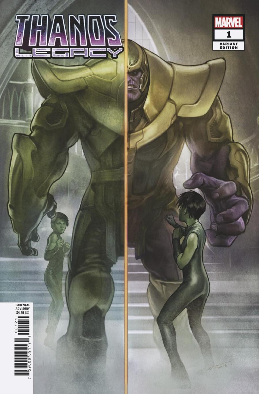 Thanos Legacy #1 Cover E Incentive Stonehouse Variant Cover