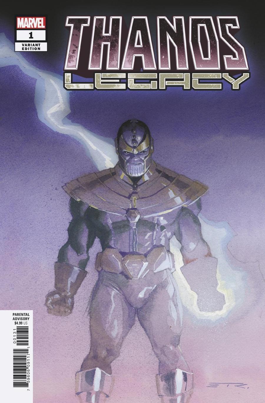 Thanos Legacy #1 Cover F Incentive Esad Ribic Variant Cover