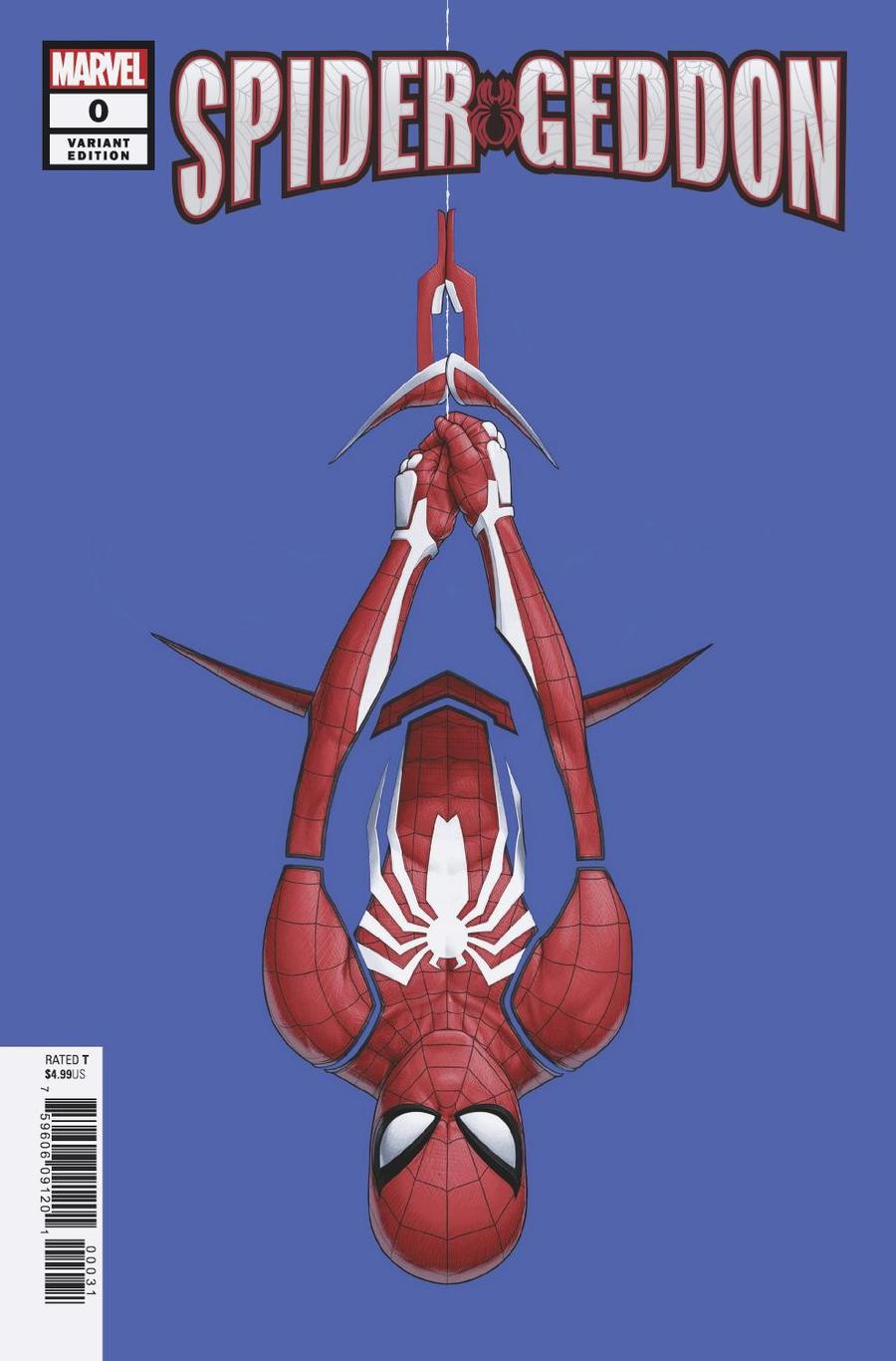Spider-Geddon #0 Cover D Incentive John Tyler Christopher Variant Cover