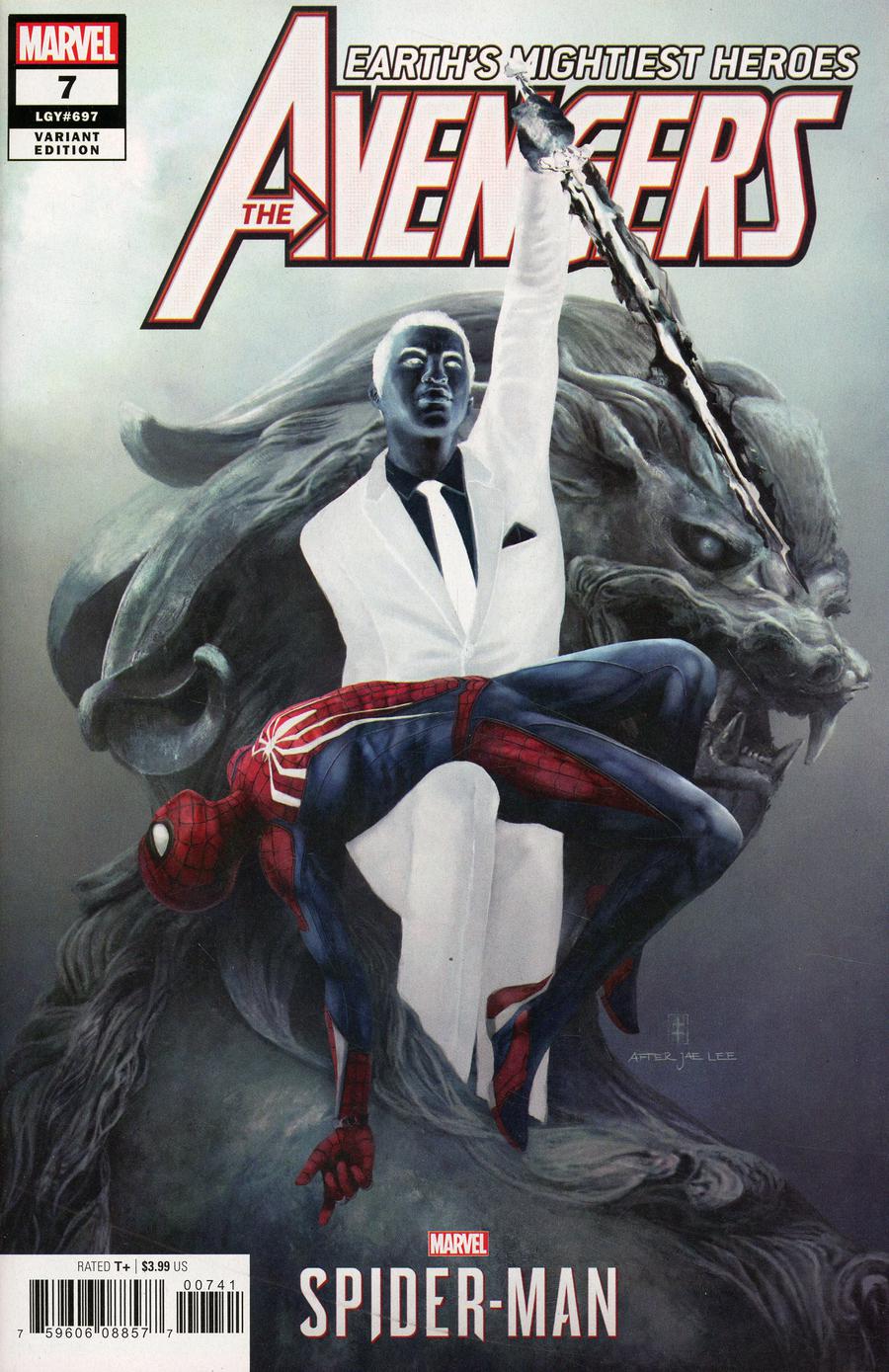 Avengers Vol 7 #7 Cover C Incentive Eve Ventrue Marvels Spider-Man Video Game Variant Cover