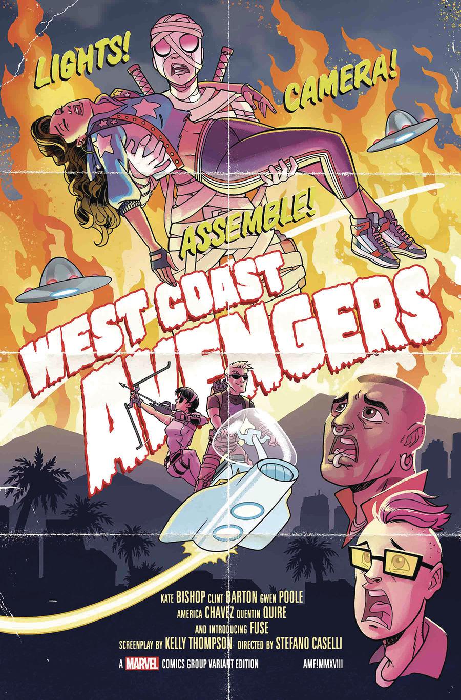 West Coast Avengers Vol 3 #2 Cover C Incentive Tony Fleecs Variant Cover
